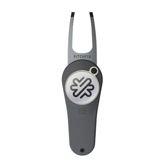 Pitchfix Original Pitchgabel mit Ballmarker, gun metal