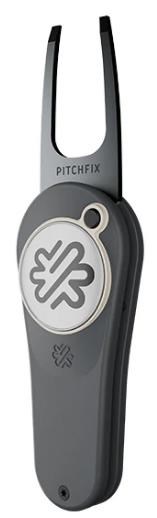 Pitchfix Original Pitchgabel mit Ballmarker, gun metal