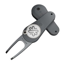 Pitchfix Original Pitchgabel mit Ballmarker, gun metal