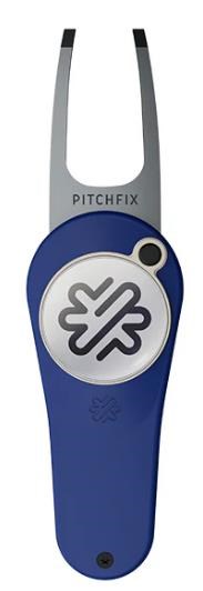 Pitchfix Original Pitchgabel mit Ballmarker, dunkelblau