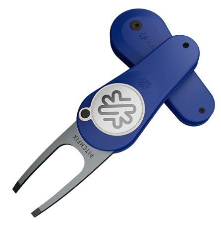 Pitchfix Original Pitchgabel mit Ballmarker, dunkelblau