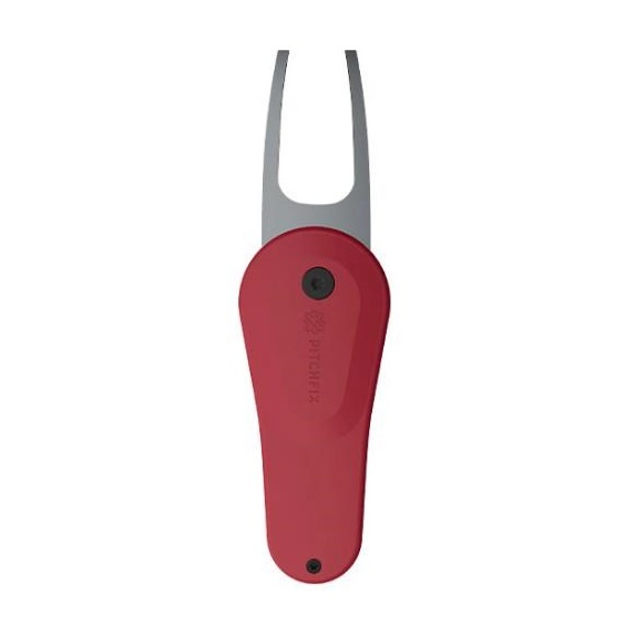 Pitchfix Original Pitchgabel mit Ballmarker, rot