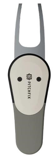 Pitchfix Icon Pitchgabel mit Ballmarker, Gun Metal