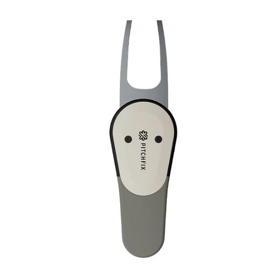 Pitchfix Icon Pitchgabel mit Ballmarker, Gun Metal