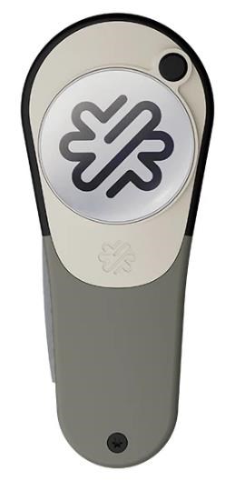 Pitchfix Icon Pitchgabel mit Ballmarker, Gun Metal