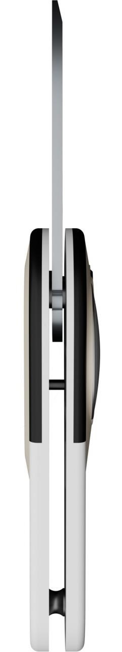 Pitchfix Icon Pitchgabel mit Ballmarker, Weiss