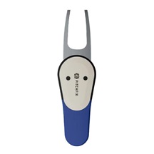 Pitchfix Icon Pitchgabel mit Ballmarker, Dunkelblau