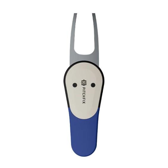 Pitchfix Icon Pitchgabel mit Ballmarker, Dunkelblau