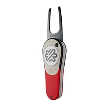 Pitchfix Icon Pitchgabel mit Ballmarker, Rot