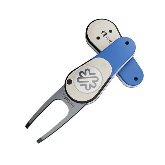 Pitchfix Icon Pitchmarkgabel, blau