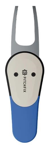 Pitchfix Icon Pitchmarkgabel, blau