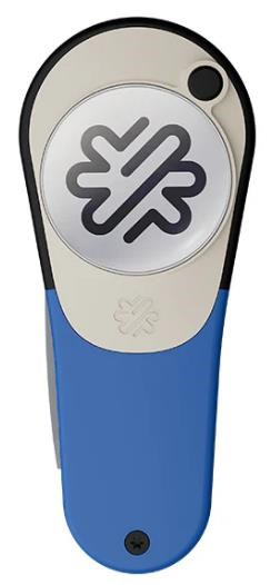 Pitchfix Icon Pitchmarkgabel, blau