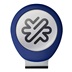 Pitchfix Dunkelblau Golf Magnetic Cap Clip mit Ballmarker