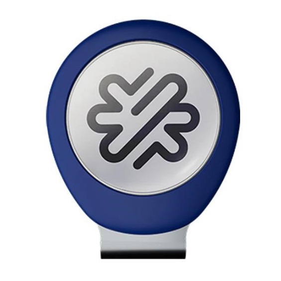 Pitchfix Dunkelblau Golf Magnetic Cap Clip mit Ballmarker