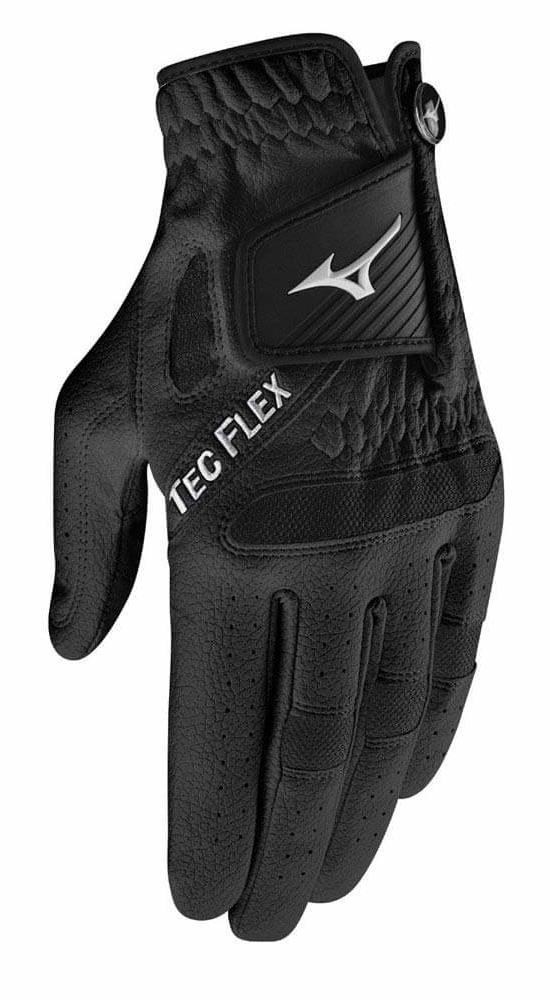 Mizuno TecFlex Damen Golfhandschuh, schwarz