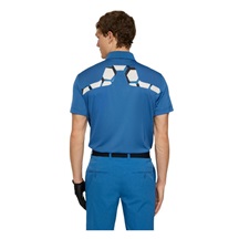 J.Lindeberg KV Tour Golf Herren Poloshirt, blau