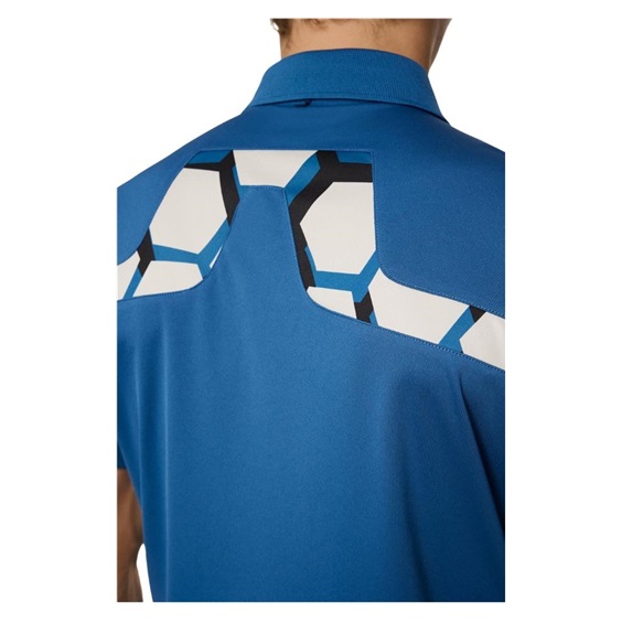 J.Lindeberg KV Tour Golf Herren Poloshirt, blau