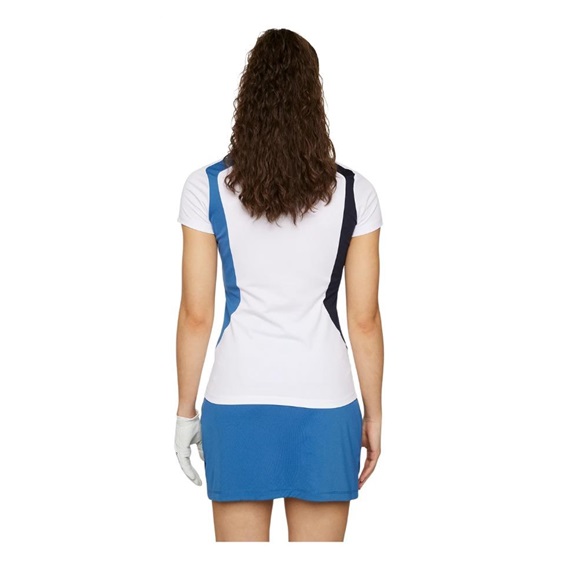 J.Lindeberg Bea Damen Polo, weiss