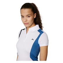 J.Lindeberg Bea Damen Polo, weiss