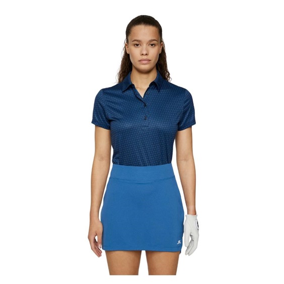 J.Lindeberg Caitlyn Damen Polo, shadow bridge navy