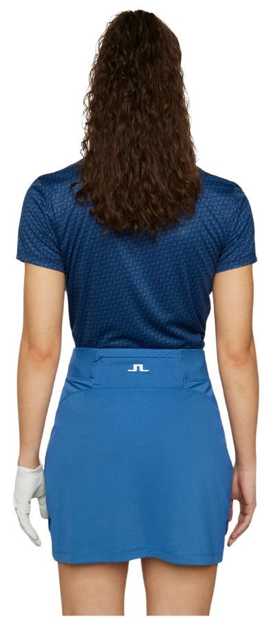 J.Lindeberg Caitlyn Damen Polo, shadow bridge navy