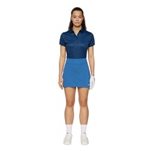 J.Lindeberg Caitlyn Damen Polo, shadow bridge navy