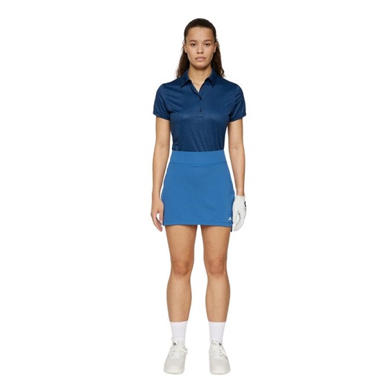 J.Lindeberg Caitlyn Damen Polo, shadow bridge navy