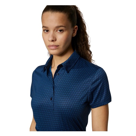 J.Lindeberg Caitlyn Damen Polo, shadow bridge navy
