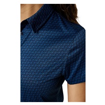 J.Lindeberg Caitlyn Damen Polo, shadow bridge navy