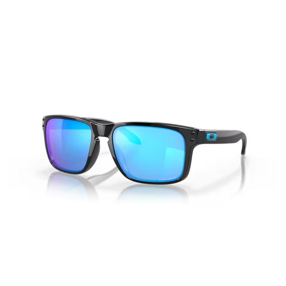 Oakley Holbrook Prizm Saphire Sonnenbrille, Polished Black
