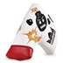 White Bomb Putter headcover
