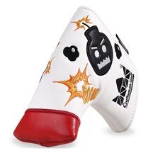 White Bomb Putter headcover