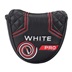 White Pro 1/2 Mallet headcover