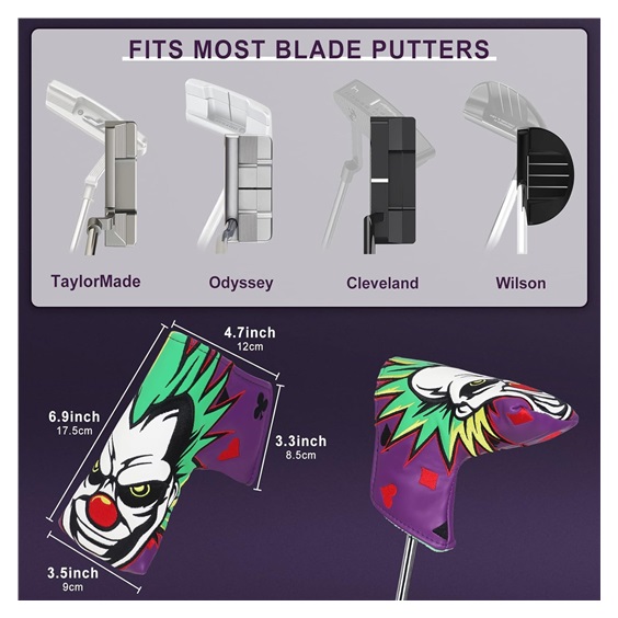 Joker Putter headcover