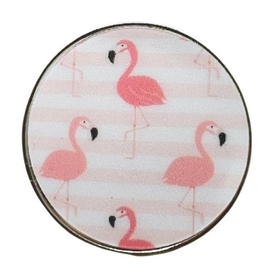 Magnetischer Golfmarker - Flamingos