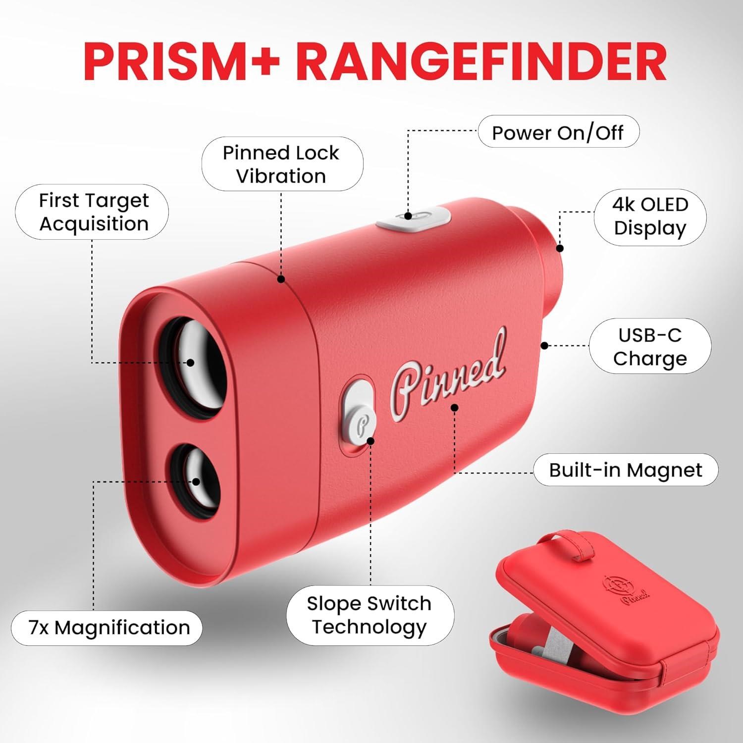 Pinned Prism+ Rangefinder Distanzmesser, rosa