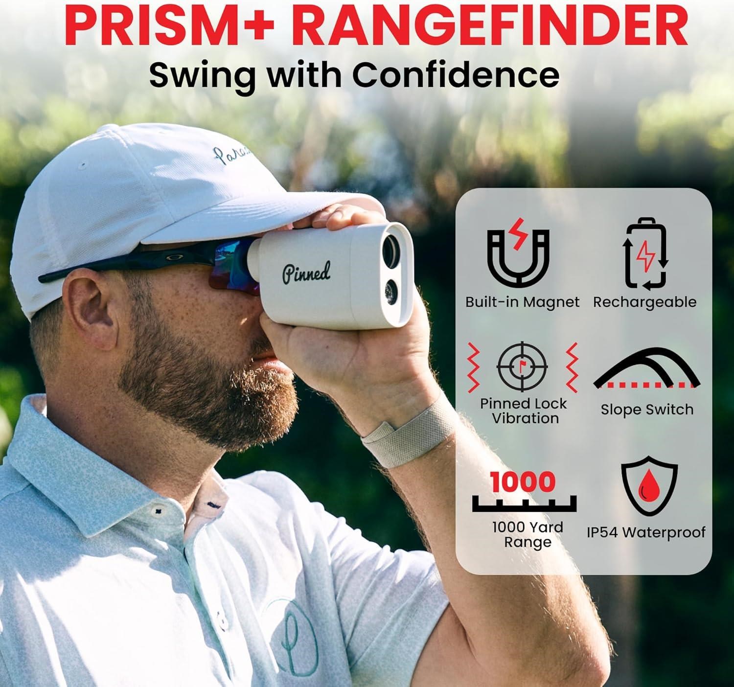 Pinned Prism+ Rangefinder Distanzmesser, rosa