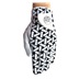 Best of Golf America Half Finger Damen Handschuh, schwarz/weiss