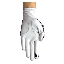 Best of Golf America Ladybird Damen Handschuh, weiss/rosa