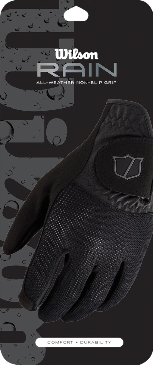 Wilson Rain Damen Handschuhe (Paar), schwarz