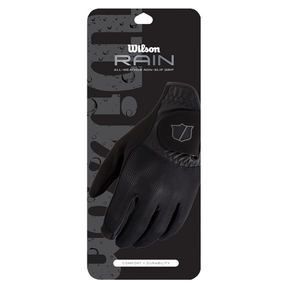 Wilson Rain Damen Handschuhe (Paar), schwarz