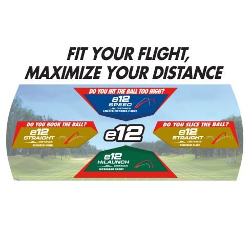 Bridgestone e12 Straight MindSet Golfbälle