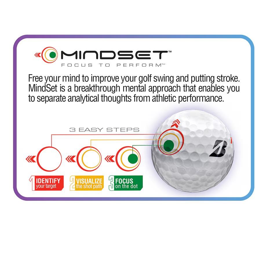 Bridgestone e12 Straight MindSet Golfbälle