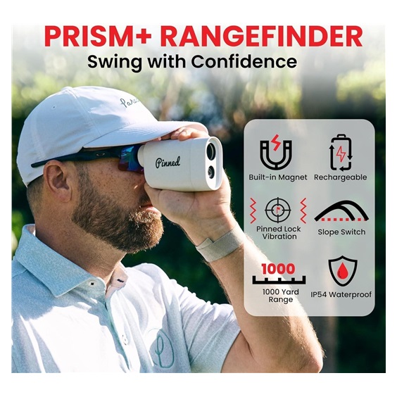 Pinned Prism+ Rangefinder Distanzmesser, grün
