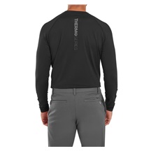 ThermoSeries Fleece Baselayer Herren Funktions-T-Shirt, schwarz