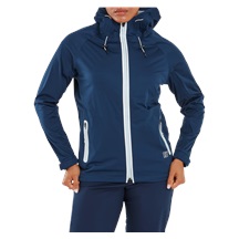 FootJoy HydroKnit Damen Regenjacke, Navy/White/Skyway