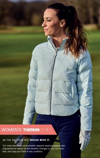 FootJoy ThermoSeries Insulated Damenjacke, ice blue