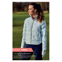 FootJoy ThermoSeries Insulated Damenjacke, ice blue
