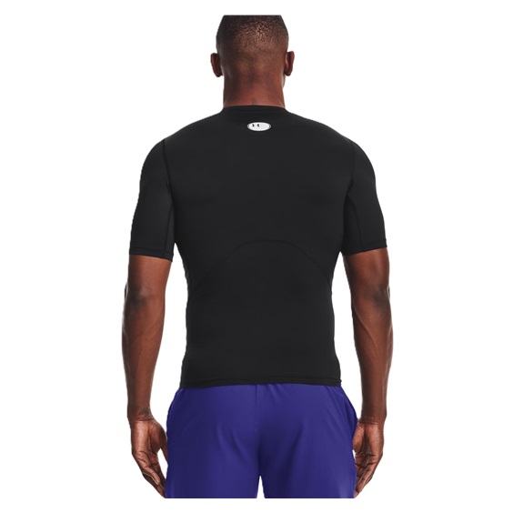 Under Armour HeatGear Herren Thermo Shirt, schwarz