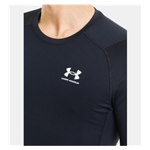 Under Armour HeatGear Herren Thermo Shirt, schwarz